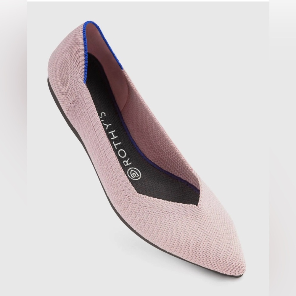 Rothys Petal Pink Solid Point, EUC - Picture 6 of 16